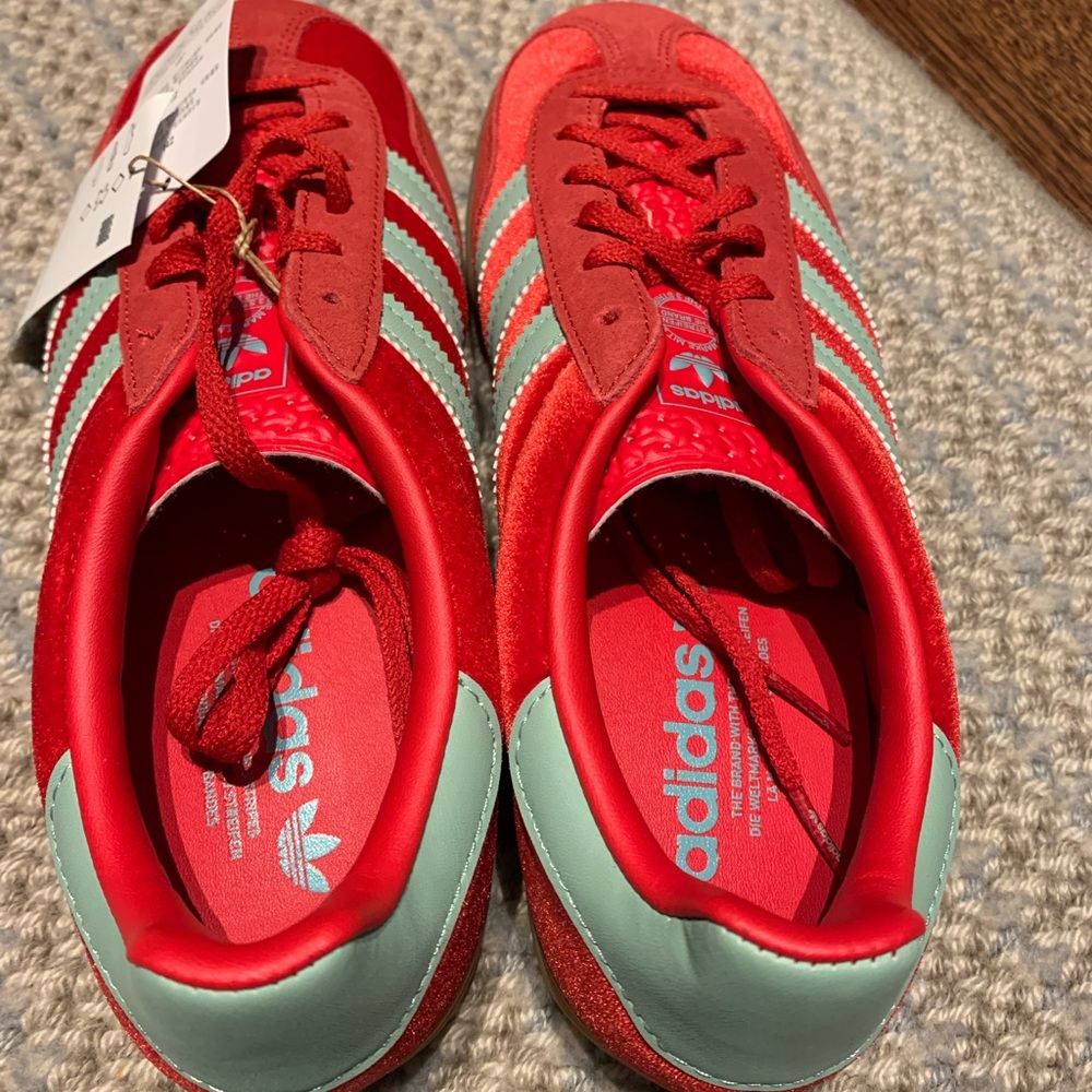 Adidas Gazelle “Better Scarlet Hazy Green”